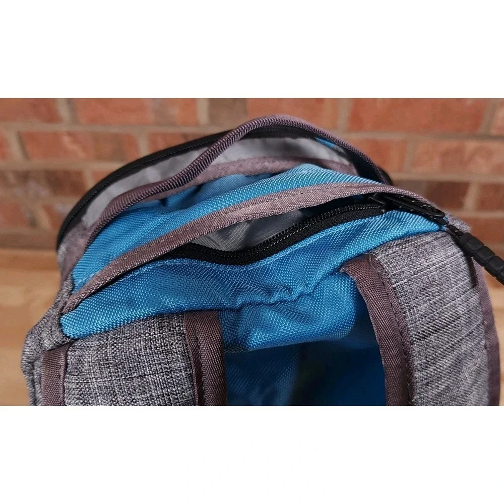 Timbuk2 Gray Blue Backpack Medium Travel‎ Bag